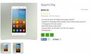Xiaomi Mi4