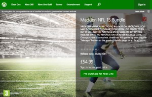 Xbox One Pre-Loading