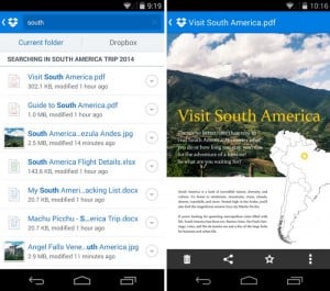 Dropbox for Android