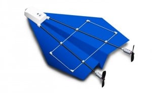 smartphone controlled paper airplane