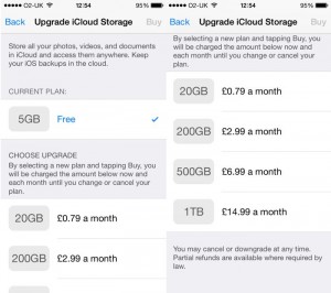 icloud storage