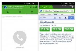 Google Hangouts Android App