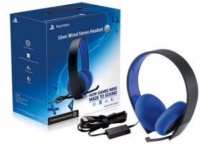 PlayStation Silver Wired Headset