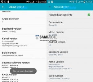 Samsung Galaxy S5