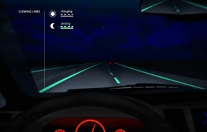 highway glow-in-the-dark markings