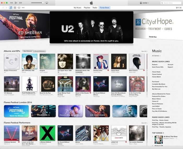 iTunes 12