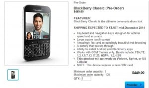 Blackberry Classic