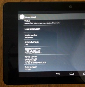 Project Tango Tablet