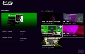New Twitch Xbox One App
