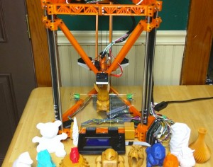 Thingystock Expandable Open Delta 3D Printer