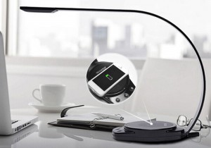 Wireless Smartphone Charging LED Lamp