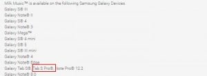 Galaxy Tab S Pro