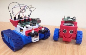 Drogerdy Raspberry Pi 3D Printed Tank Bot