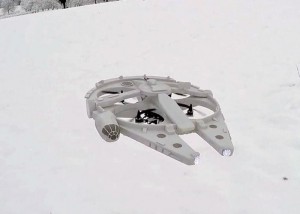 Millennium Falcon drone