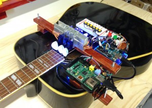 Raspberry Pi And Arduino Powered Guitar