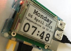 Raspberry Pi E-Paper Display HAT