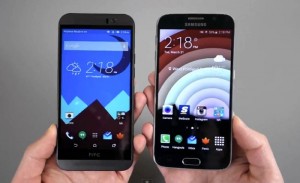 Galaxy S6 vs HTC One M9