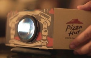 Pizza Box Movie Projector