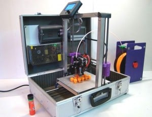 TeeBot Suitcase 3D Printer
