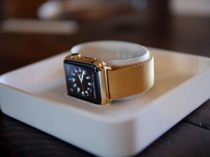 gold apple watch