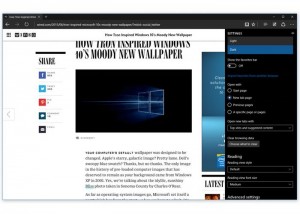 New Microsoft Edge Browser