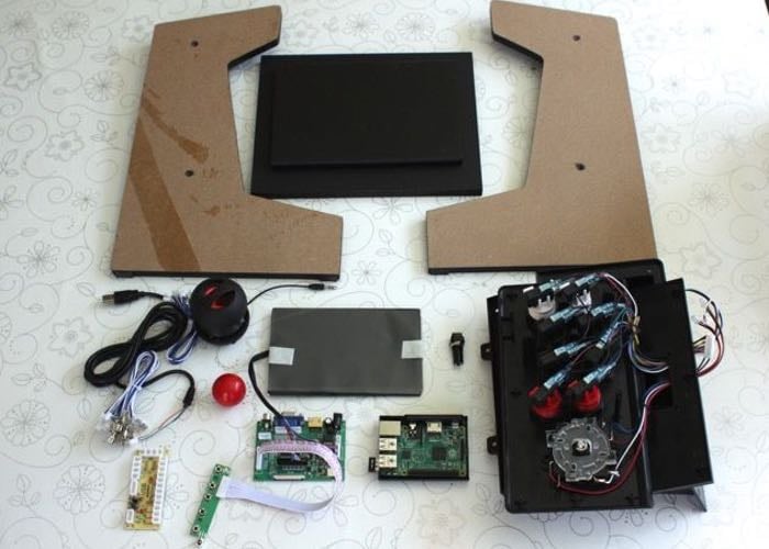 Awesome DIY Raspberry Pi Bartop Arcade
