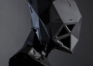 3D Printed Cyborg Head