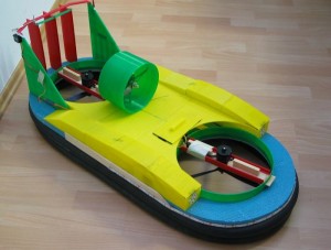 Awesome 3D Printed RC Hovercraft