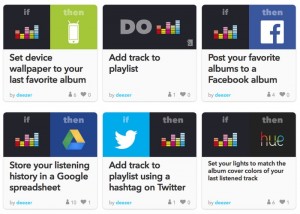 Deezer Now Supports IFTTT Actions