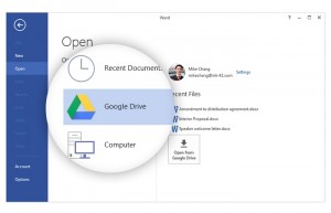 Google Drive Office Plugin