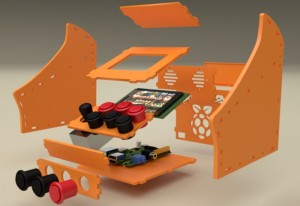 Raspberry Pi Nano Arcade Cabinet