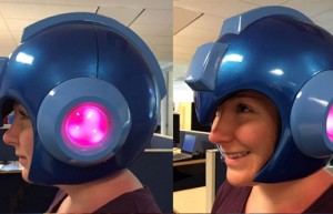 Wearable Mega Man Helmets