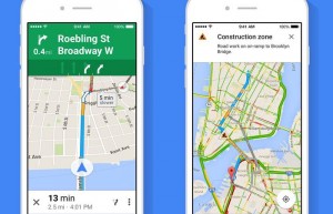 iOS Google Maps app