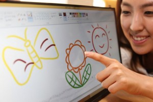 in touch display
