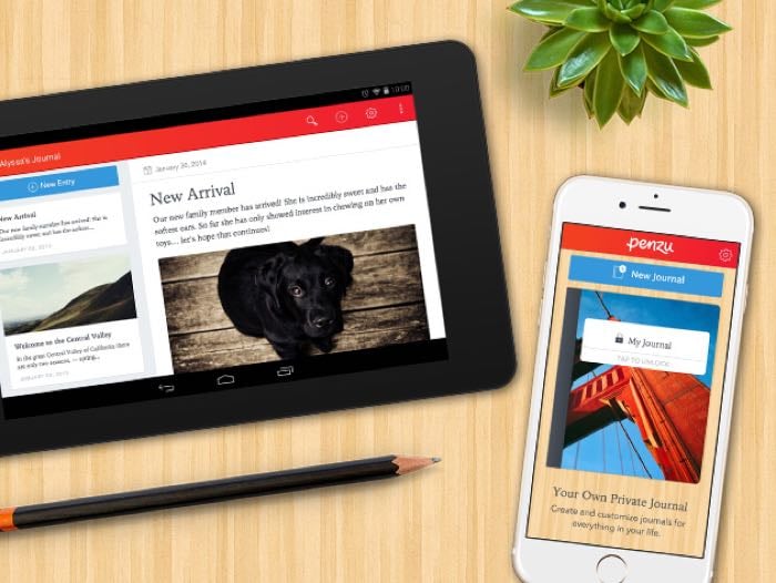 Penzu Pro Digital Journal