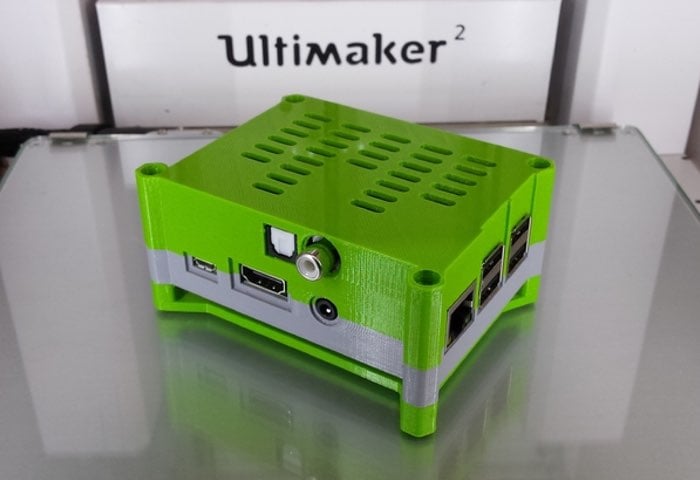 Hifiberry digi raspberry pi2 3d printed case created Case in 3d