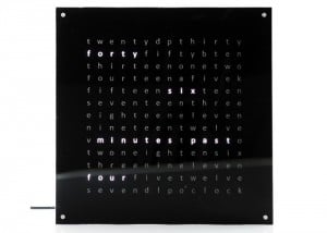 ClockFOUR Chronogram Word Clock