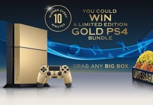 Limited Edition Gold PlayStation 4 Bundle