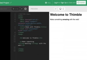 Mozilla Thimble Code Editor Updated With New Features