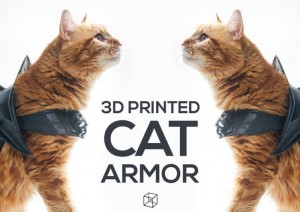 3D Printed Cat Armour
