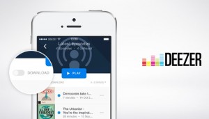 Deezer Enables Offline PlayBack