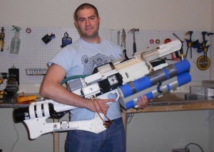 Handheld DIY Railgun Created Using 3D Printer
