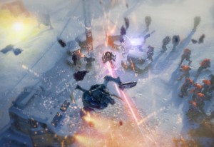PS4 Alienation Gameplay