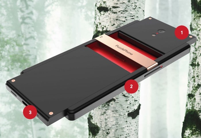PuzzlePhone Modular Smartphone