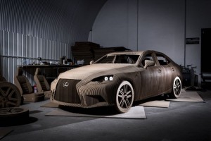 cardboard car
