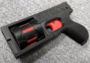 3D Printed Revolver