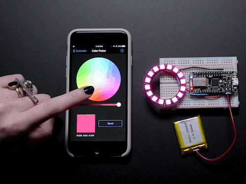 Adafruit Feather 32u4 Bluefruit LE