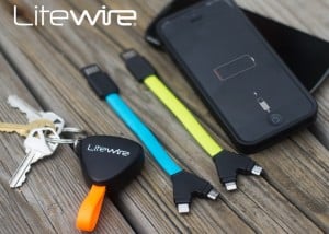 LiteWire Compact Dual Charging Cable