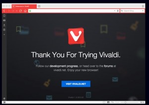 Vivaldi web browser