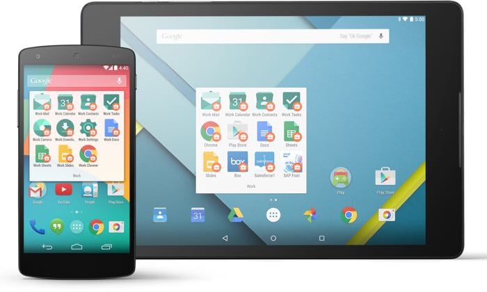 android for work